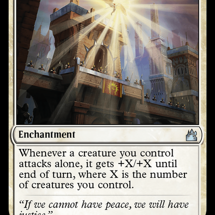 Angelic Exaltation (RVR-002) - Ravnica Remastered Foil