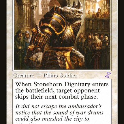 Stonehorn Dignitary (TSR-304) - Time Spiral Remastered Foil