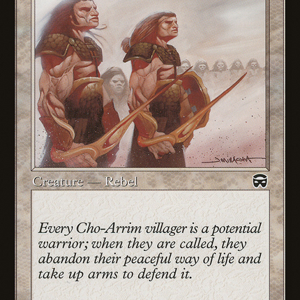 Fresh Volunteers (MMQ-020) - Mercadian Masques Foil