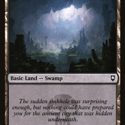 Swamp (CLB-460) - Commander Legends: Battle for Baldur's Gate Foil