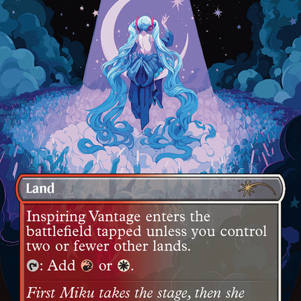 Inspiring Vantage (SLD-1605) - Secret Lair Drop (Borderless)