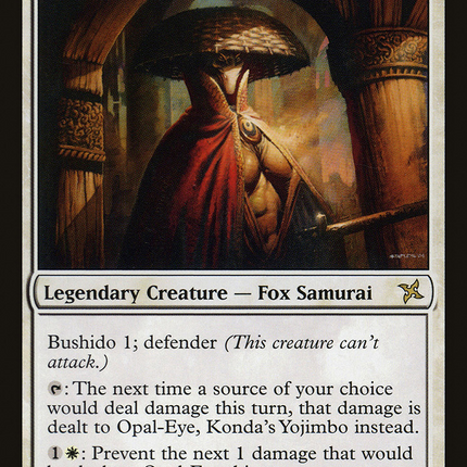 Opal-Eye, Konda's Yojimbo (BOK-017) - Betrayers of Kamigawa Foil