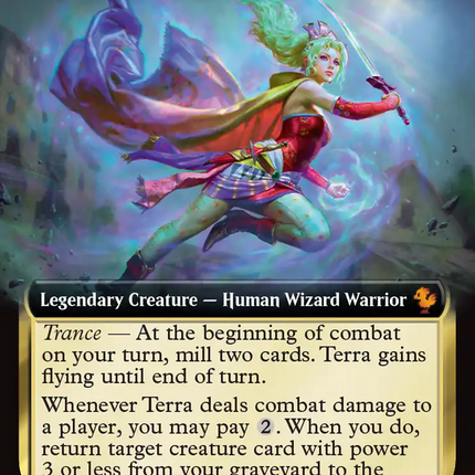 Terra, Herald of Hope (FIC-186) - Commander: FINAL FANTASY: (Extended Art) Foil