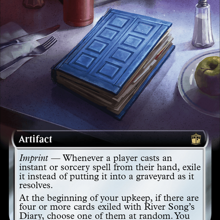 River Song's Diary (WHO-460) - Doctor Who: (Extended Art) Foil