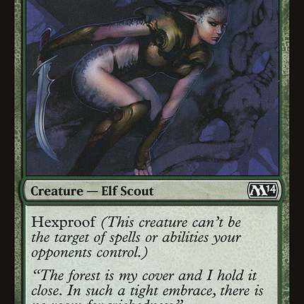Gladecover Scout (M14-176) - Magic 2014 Foil