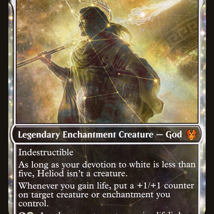Heliod, Sun-Crowned (THB-259) - Theros Beyond Death: (enchantment, Showcase) Foil