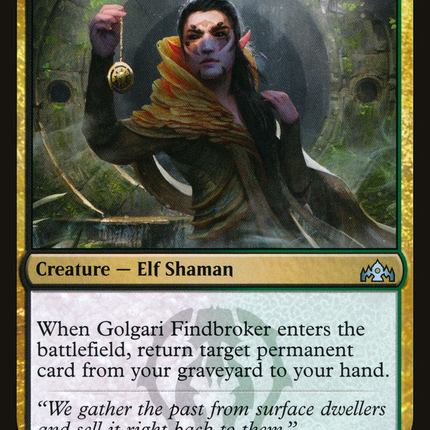 Golgari Findbroker (GRN-175) - Guilds of Ravnica