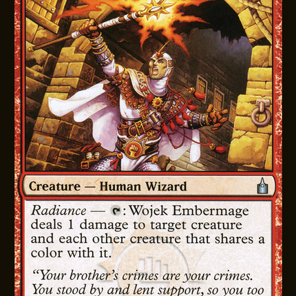 Wojek Embermage (RAV-152) - Ravnica: City of Guilds Foil