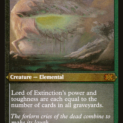 Lord of Extinction (Foil Etched) (2X2-518) - Double Masters 2022 Foil