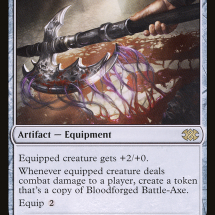 Bloodforged Battle-Axe (2X2-299) - Double Masters 2022 Foil