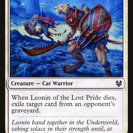 Leonin of the Lost Pride (THB-028) - Theros Beyond Death