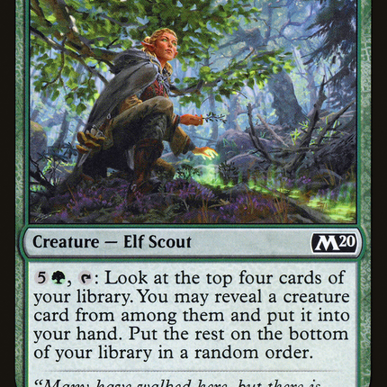 Brightwood Tracker (M20-166) - Core Set 2020
