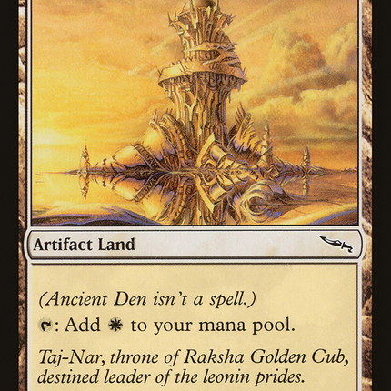 Ancient Den (LIST-278/306) - The List