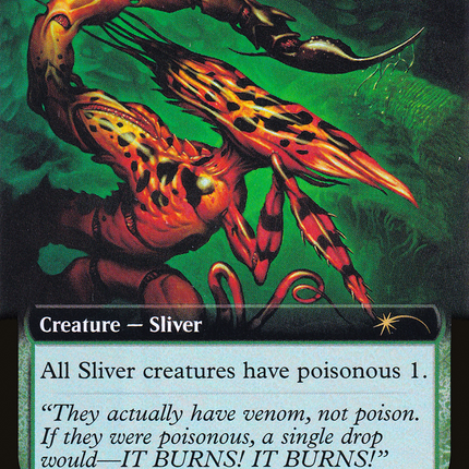 Virulent Sliver (SLD-659) - Secret Lair Drop: (Extended Art) Foil