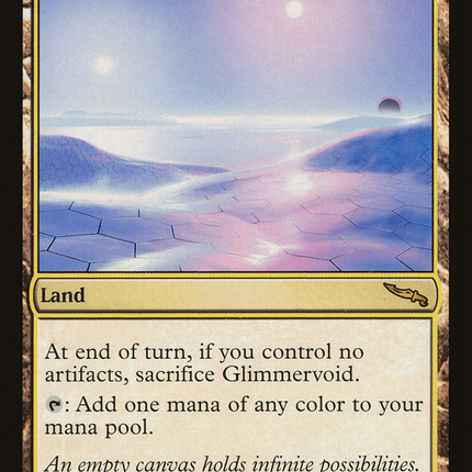 Glimmervoid (MRD-281) - Mirrodin Foil