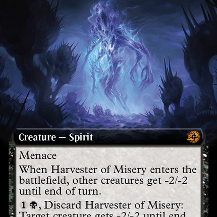 Harvester of Misery (BIG-074) - The Big Score: (Extended Art) Foil