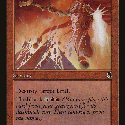 Earth Rift (ODY-189) - Odyssey: (tombstone) Foil