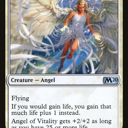 Angel of Vitality (M20-004) - Core Set 2020 Foil