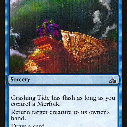 Crashing Tide (RIX-034) - Rivals of Ixalan Foil