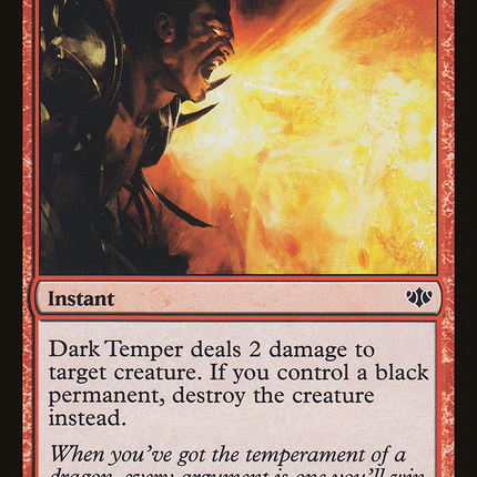 Dark Temper (CON-061) - Conflux Foil