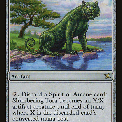 Slumbering Tora (BOK-161) - Betrayers of Kamigawa Foil