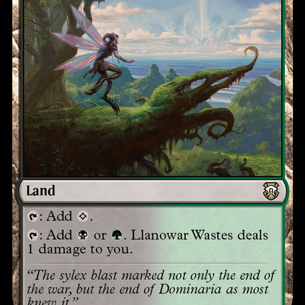 Llanowar Wastes (M3C-354) - Modern Horizons 3 Commander Foil