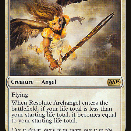 Resolute Archangel (M15-028) - Magic 2015
