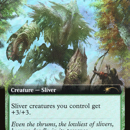 Megantic Sliver (SLD-651) - Secret Lair Drop: (Extended Art) Foil