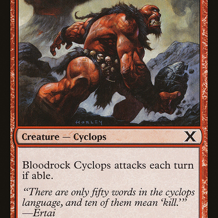 Bloodrock Cyclops (10E-192) - Tenth Edition