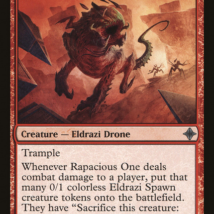 Rapacious One (ROE-162) - Rise of the Eldrazi Foil