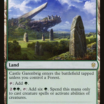 Castle Garenbrig (ELD-240) - Throne of Eldraine Foil