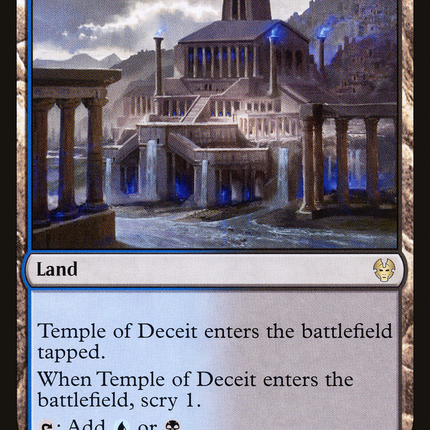 Temple of Deceit (THB-245) - Theros Beyond Death Foil
