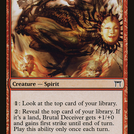 Brutal Deceiver (CHK-161) - Champions of Kamigawa Foil