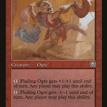 Flailing Ogre (MMQ-188) - Mercadian Masques Foil