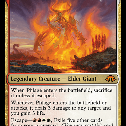 Phlage, Titan of Fire's Fury (MH3-197) - Modern Horizons 3 Foil