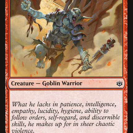 Goblin Assailant (WAR-128) - War of the Spark Foil