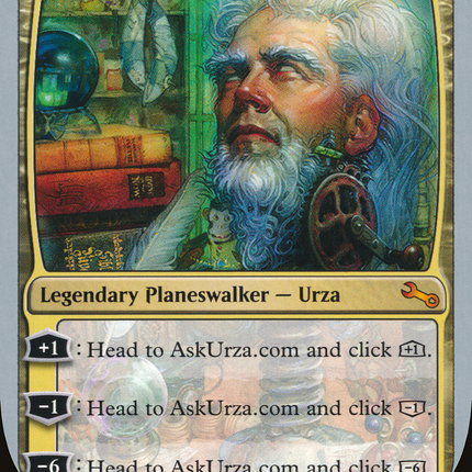 Urza, Academy Headmaster (UST-136) - Unstable Foil