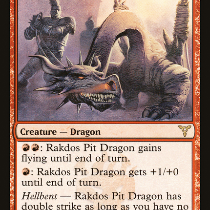 Rakdos Pit Dragon (DIS-069) - Dissension Foil