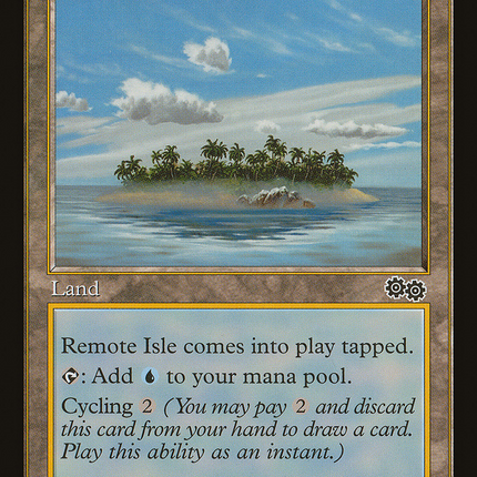 Remote Isle (USG-324) - Urza's Saga