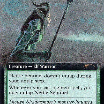 Nettle Sentinel (SLD-773) - Secret Lair Drop: (Extended Art) Foil