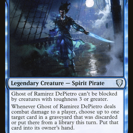 Ghost of Ramirez DePietro (CMR-071) - Commander Legends Foil
