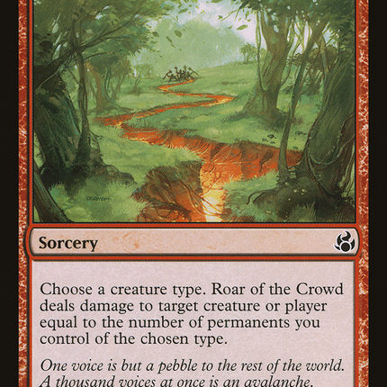 Roar of the Crowd (MOR-100) - Morningtide Foil