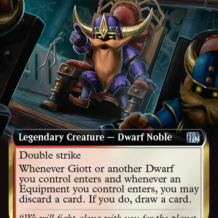 Giott, King of the Dwarves (FIN-488) - FINAL FANTASY: (Extended Art)