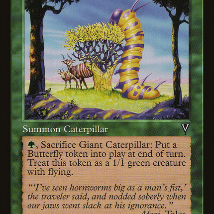 Giant Caterpillar (LIST-) - The List