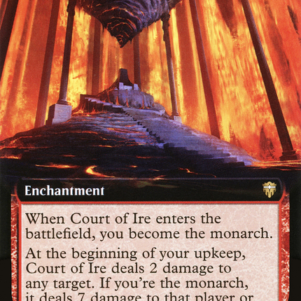 Court of Ire (CMR-663) - Commander Legends: (Extended Art) Foil