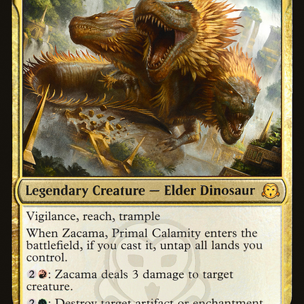 Zacama, Primal Calamity (JDG-010) - Judge Gift Cards 2021 Foil