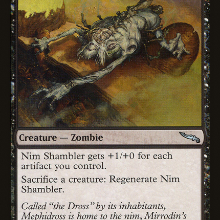 Nim Shambler (MRD-072) - Mirrodin Foil