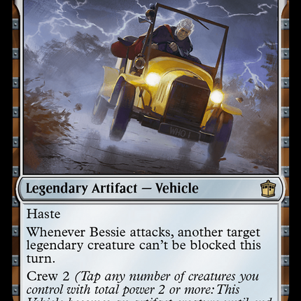 Bessie, the Doctor's Roadster (WHO-171) - Doctor Who Foil