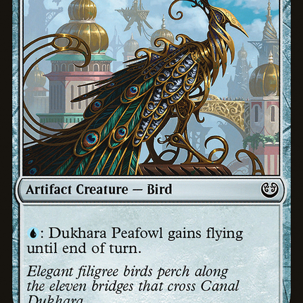 Dukhara Peafowl (KLD-207) - Kaladesh Foil