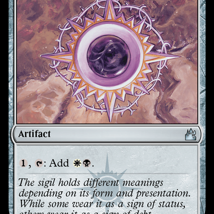 Orzhov Signet (RVR-263) - Ravnica Remastered Foil